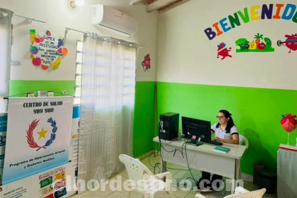 El Centro de Salud de Yby Yaú de la I Región Sanitaria del departamento de Concepción habilitó por el mes de Octubre el servicio de ecografías mamarias y Papanicolaou los días sábados de 9 a 12 horas. (Foto: Ministerio de Salud Pública y Bienestar Social).