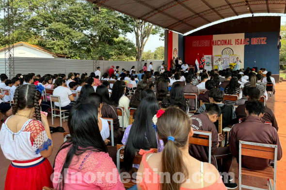 Entre los beneficios del programa Hambre Cero, se encuentran una alimentación balanceada y nutritiva, mejor rendimiento académico y promoción de hábitos alimenticios saludables. (Foto: Dirección de Comunicaciones de la Gobernación de Amambay).