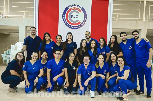 La sede Pedro Juan Caballero de Universidad Central del Paraguay está habilitada por el Consejo Nacional de Educación Superior (CONES) y plenamente acreditada por la Agencia Nacional de Evaluación y Acreditación de la Educación Superior (ANEAES). (Foto: Asesoría de Prensa de Universidad Central del Paraguay).