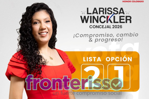 Es la Número Uno: Larissa Winckler, la primera opción de los republicanos para elegir representante en nuestra Junta Municipal