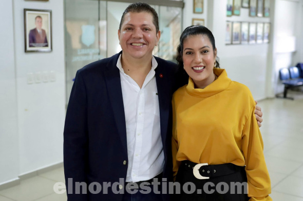 La Fuerza de la Juventud: Concejal Larissa Winckler participa del homenaje a todos los periodistas del departamento de Amambay
