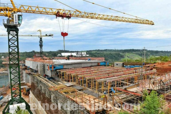 Puente Bioceánico: registra notables avances en ambas márgenes del río Paraguay entre Carmelo Peralta y Puerto Murtinho