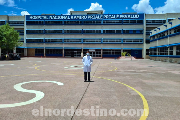 Profesionales sin Fronteras: mediante convenio académico, alumno de UNISUD realiza práctica internacional en hospital de Perú 