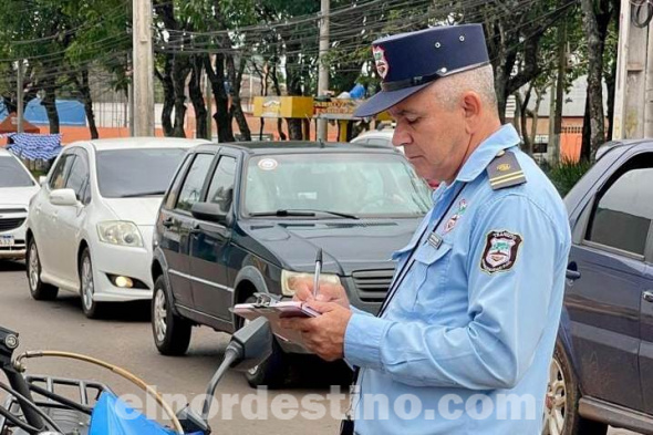 Va en Serio: intensifican controles en el tránsito de la ciudad de Pedro Juan Caballero en el marco de campaña para evitar muertes
