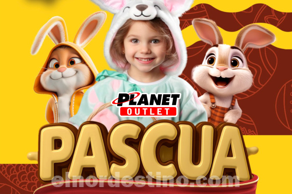 Pascua Especial con Promociones y Ofertas tentadoras en Planet Outlet de Pedro Juan Caballero hasta el lunes 21 de Abril