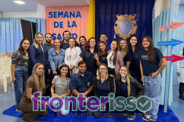 En la sede Pedro Juan Caballero de Universidad Autónoma de San Sebastián conmemoran la Semana Internacional de la Salud 