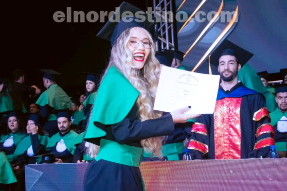 En Majestic Hall de Sanga Puitã, se realizó Colación de Grado 2025 de la Carrera de Medicina en Universidad Central del Paraguay 