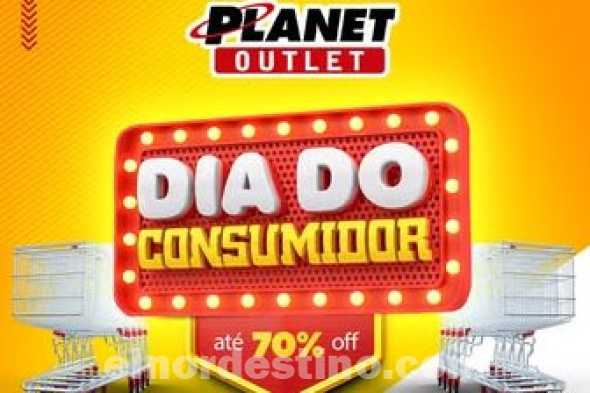 Promociones y Ofertas especiales por el Día del Consumidor en Planet Outlet de Pedro Juan Caballero hasta el domingo 16