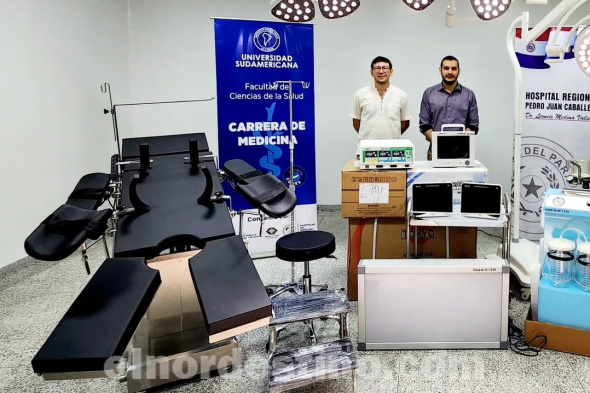 ¡Juntos por la Salud! Universidad Sudamericana equipa el nuevo quirófano del Hospital Regional de Pedro Juan Caballero