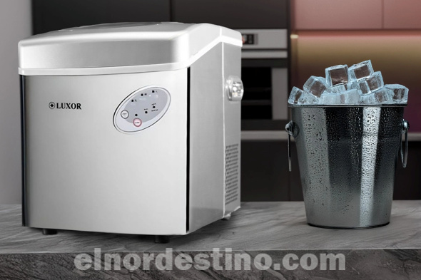 La máquina de hielo Luxor LX-22S es la solución ideal para las producciones diarias de hielo de manera eficiente y con estilo 