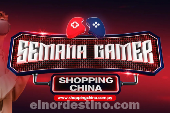 Promoción “Semana Gamer” en el e-commerce de Shopping China Importados desde el lunes 25 hasta el domingo 31 de Agosto