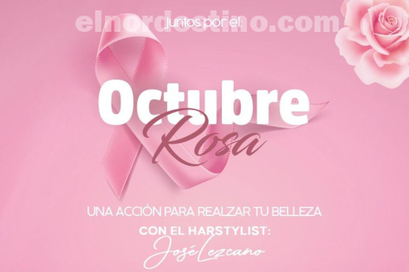 Shopping China y Luxor juntos por Octubre Rosa, una acción para realzar tu belleza con el renombrado Hairstylist José Lezcano