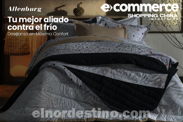 Descansá en Máximo Confort adquiriendo Altenburg “tu mejor alidado contra el frío” en el e-commerce de Shopping China 