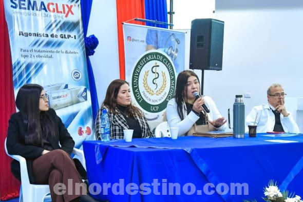 Sociedad Paraguaya de Endocrinología y Universidad Central del Paraguay; Simposio “Más allá del peso: obesidad y su tratamiento”