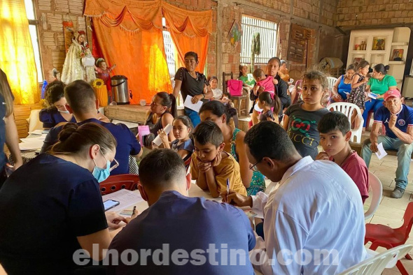 En Comedor San Lorenzo se realizó Charla Educativa y Atención Médica con integrantes de Universidad Sudamericana