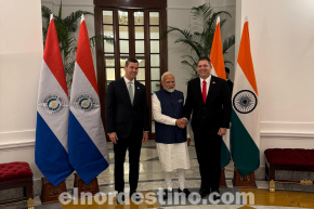 Sin Precedentes: gobernador de Amambay Juancho Acosta es la primera autoridad nacida en Pedro Juan Caballero que visita India