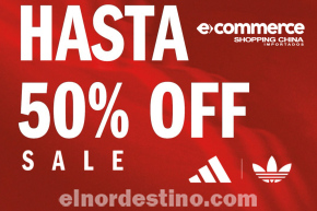 Disfrutá de la promo “Adidas Sale” en el e-commerce de Shopping China Importados con descuentos de hasta cincuenta por ciento